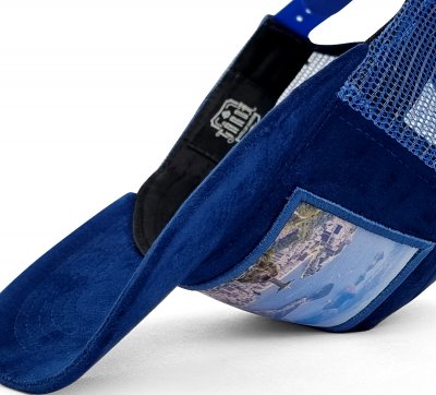 Caps - Gårda Velvet Trucker Rio De Janeiro (blauw)