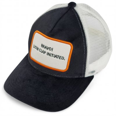 Pet - Gårda Velvet Trucker Slow Clap (zwart en wit)