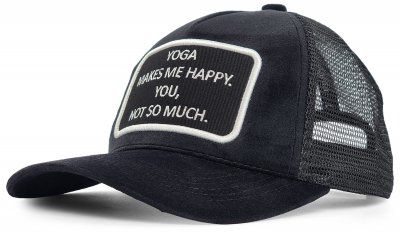 Pet - Gårda Velvet Trucker Yoga (zwart)