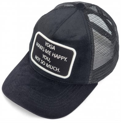 Pet - Gårda Velvet Trucker Yoga (zwart)