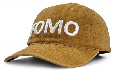 Kap - Gårda Fomo Washed Cap (geel)