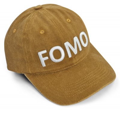 Kap - Gårda Fomo Washed Cap (geel)