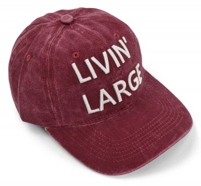 Kap - Gårda Livin Large Washed Cap (rood)