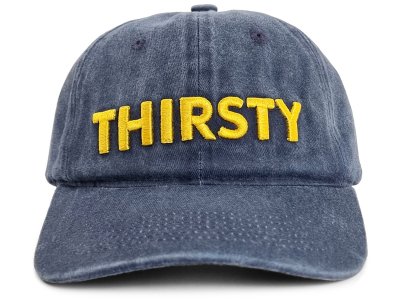 Kap - Gårda Thirsty Washed Cap (blauw)