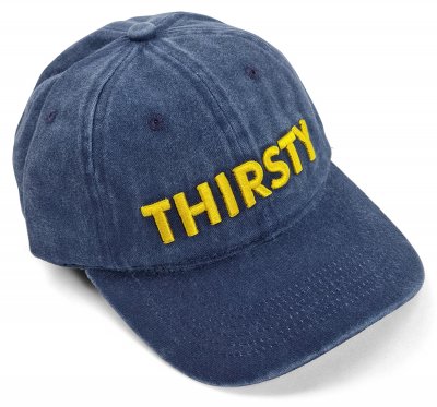 Kap - Gårda Thirsty Washed Cap (blauw)