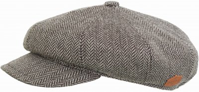 Caps - MJM Marlie Eco Wool (bruin herringbone)