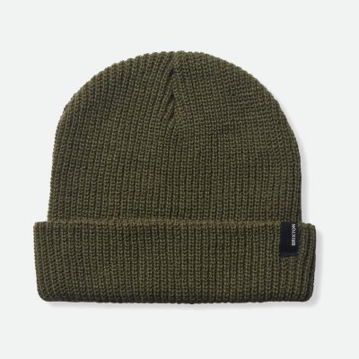 Muts - Brixton Heist Beanie (olijfgroen)