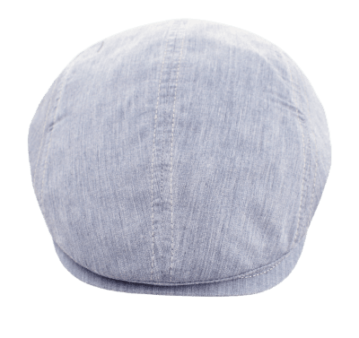 Flat cap - MJM Daffy-3 Organic Wool (blauw)