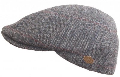 Flat cap - MJM Broker Virgin Wool (grijs)