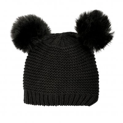 Muts en wanten Kinderen - Gårda Målilla Knitted Set (zwart)