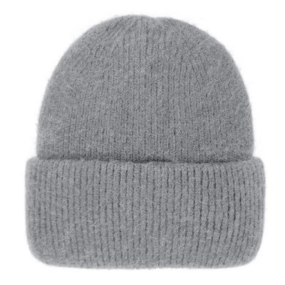 Mutsen - Gårda Angora Beanie (lichtgrijs)
