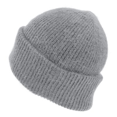 Mutsen - Gårda Angora Beanie (lichtgrijs)