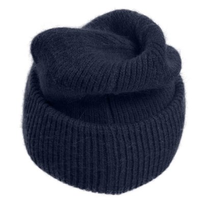 Mutsen - Gårda Angora Beanie (marineblauw)