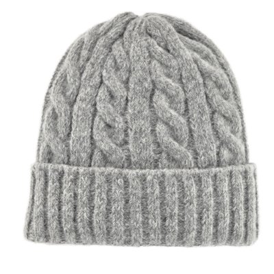 Muts - Gårda Bad Gastein Cable Knit Wool Mix Beanie (grijs)