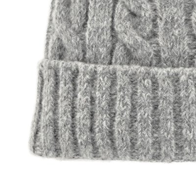 Muts - Gårda Bad Gastein Cable Knit Wool Mix Beanie (grijs)