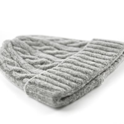 Muts - Gårda Bad Gastein Cable Knit Wool Mix Beanie (grijs)