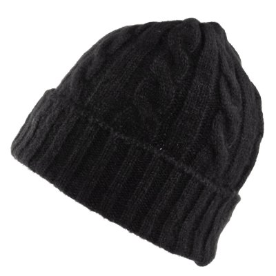 Muts - Gårda Bad Gastein Cable Knit Wool Mix Beanie (zwart)