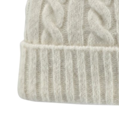 Muts - Gårda Bad Gastein Cable Knit Wool Mix Beanie (wit)