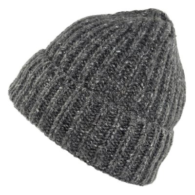 Muts - Gårda Aspen Wool Mix Beanie (donkergrijs)