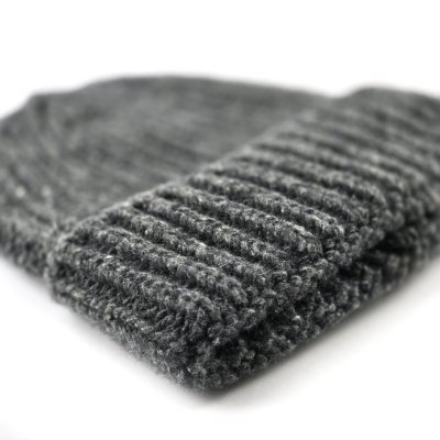 Muts - Gårda Aspen Wool Mix Beanie (donkergrijs)