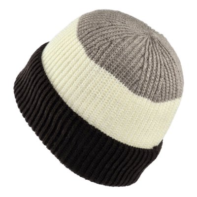 Muts - Gårda Courchevel Merino Wool Beanie (beige/gebroken wit/bruin)