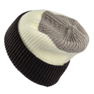 Muts - Gårda Courchevel Merino Wool Beanie (beige/gebroken wit/bruin)