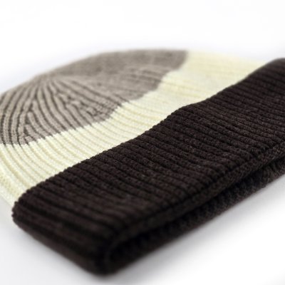 Muts - Gårda Courchevel Merino Wool Beanie (beige/gebroken wit/bruin)