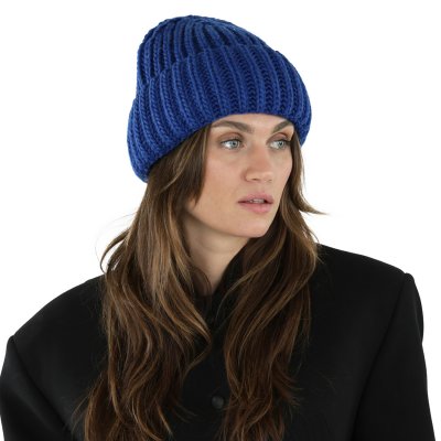 Muts - Gårda Ebene Wool Mix Beanie (blauw)