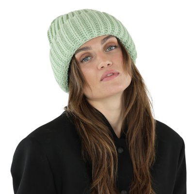 Muts - Gårda Ebene Wool Mix Beanie (muntgroen)