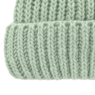 Muts - Gårda Ebene Wool Mix Beanie (muntgroen)