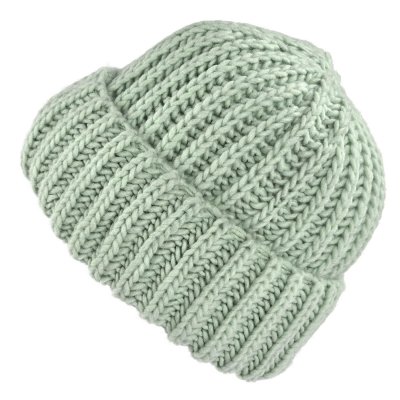 Muts - Gårda Ebene Wool Mix Beanie (muntgroen)