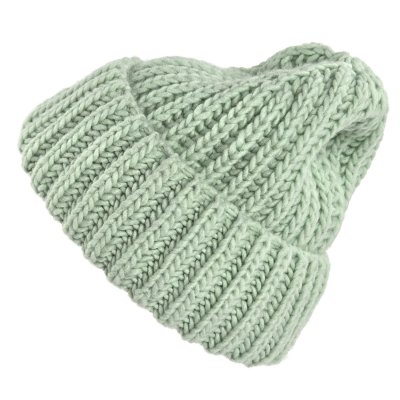 Muts - Gårda Ebene Wool Mix Beanie (muntgroen)
