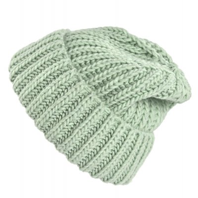 Muts - Gårda Ebene Wool Mix Beanie (muntgroen)