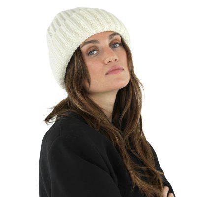 Muts - Gårda Ebene Wool Mix Beanie (gebroken wit)