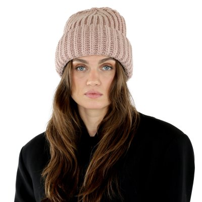 Muts - Gårda Ebene Wool Mix Beanie (roze)