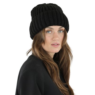 Muts - Gårda Ebene Wool Mix Beanie (zwart)