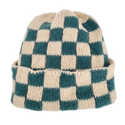 Mutsen - Gårda Hedemora Beanie (beige/groen)