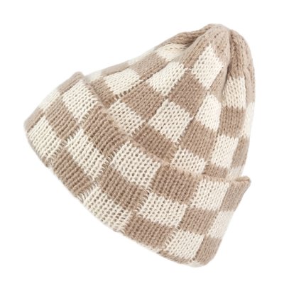 Mutsen - Gårda Hedemora Beanie (lichtbruin/crème)
