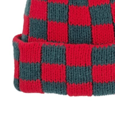 Mutsen - Gårda Hedemora Beanie (rood/groen)