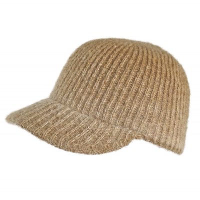 Muts - Gårda Innsbruck Alpaca Mix Visor Beanie (kameel)
