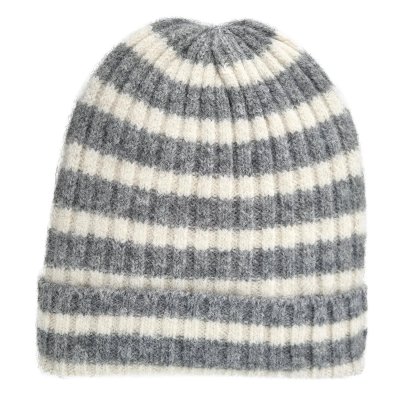 Muts - Gårda Isfjord Slouch Beanie (grijs/wit)