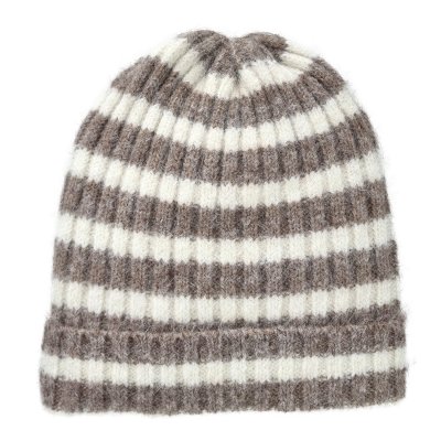 Muts - Gårda Isfjord Slouch Beanie (kaki/wit)