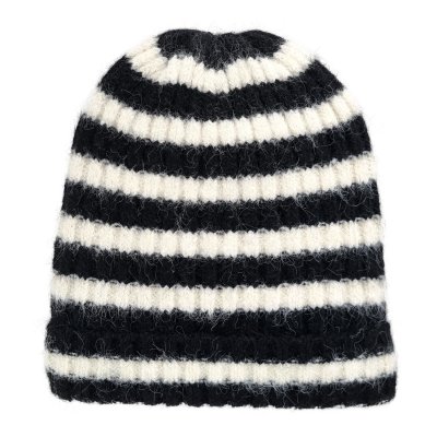 Muts - Gårda Isfjord Slouch Beanie (zwart/wit)