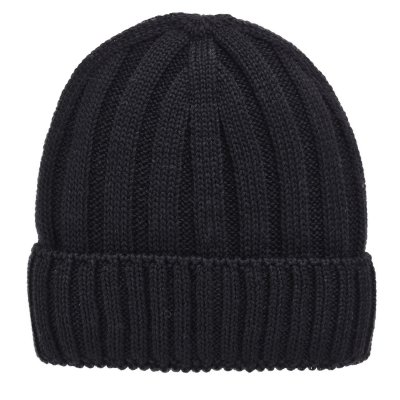 Muts - Gårda Lenzerheide Merino Wool Beanie (zwart)
