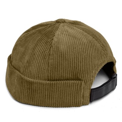 Muts - Gårda Lymington Corduroy Docker Beanie (groente)
