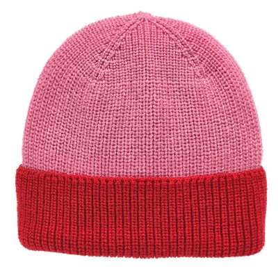 Muts - Gårda St. Moritz Merino Wool Beanie (rood/roze)