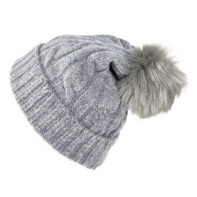 Muts - Gårda Saas-Fee Cable Knit Wool Mix Beanie (grijs)