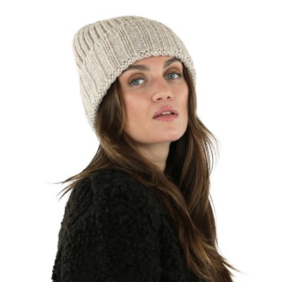 Muts - Gårda Val d'Isère Wool Mix Beanie (lichtbeige)