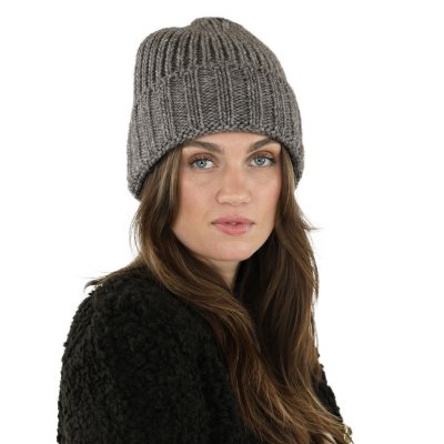 Muts - Gårda Val d'Isère Wool Mix Beanie (donkerbeige)