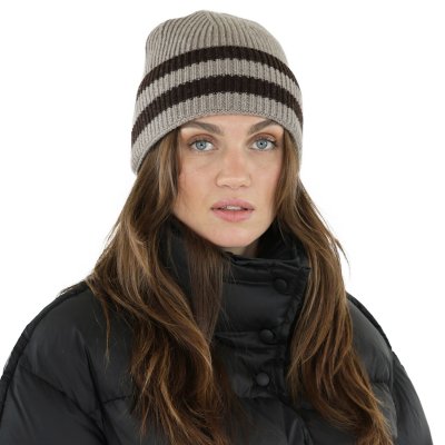 Muts - Gårda Champéry Cashmere Mix Beanie (bruin/beige)